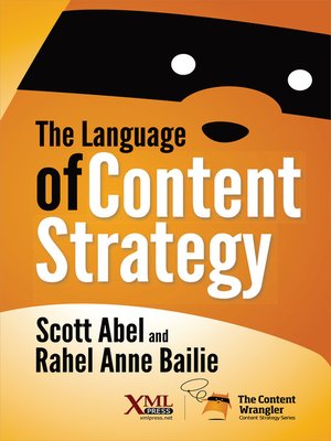 cover image of The Language of Content Strategy